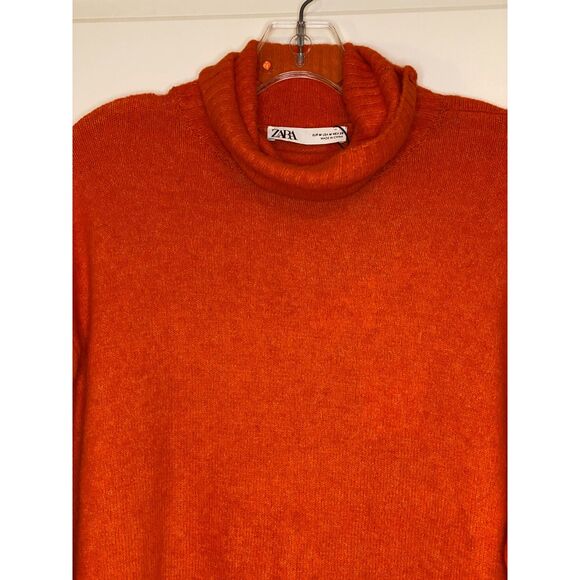 NWT Zara Orane Turtleneck Sweater Dress Medium - Picture 5 of 5